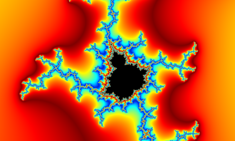 Mandelbrotov skup.